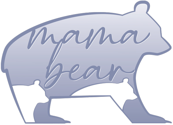Mama Bear illustration and text