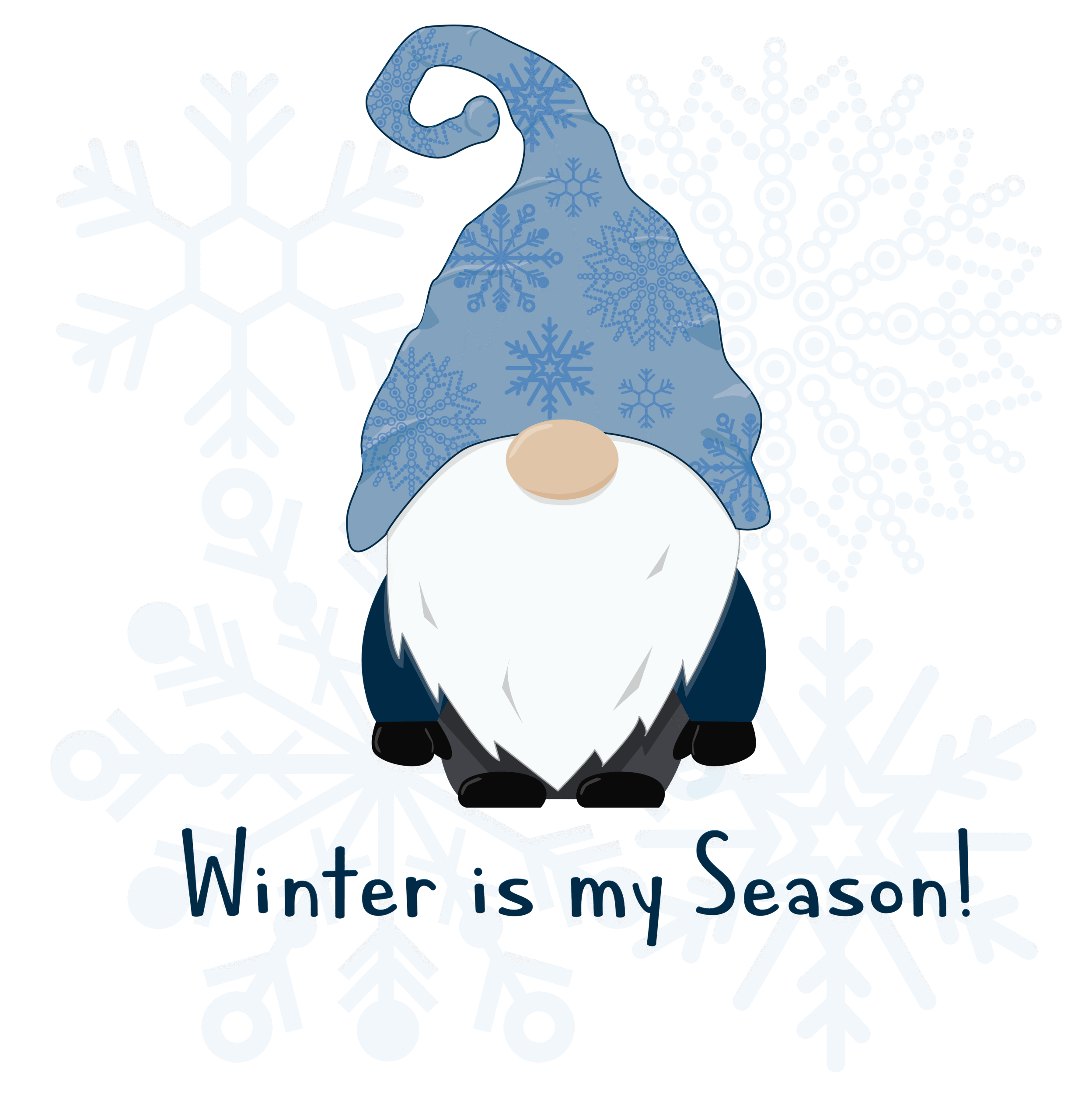 winter Gnome illustration