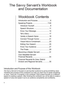 training manual design interior page table of contents layout