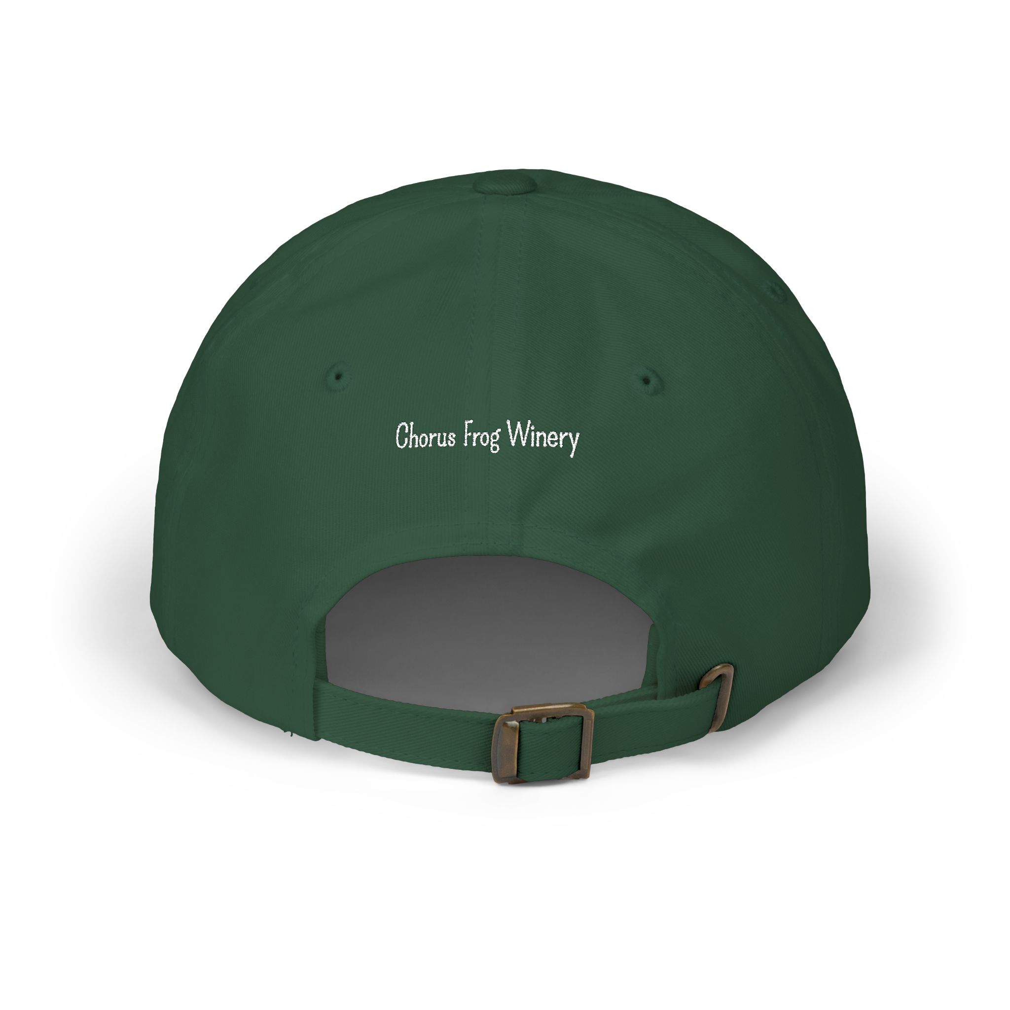 Dad Cap — Drink Wine From Here Chorus Frog Winery in Embroidery - Image 6