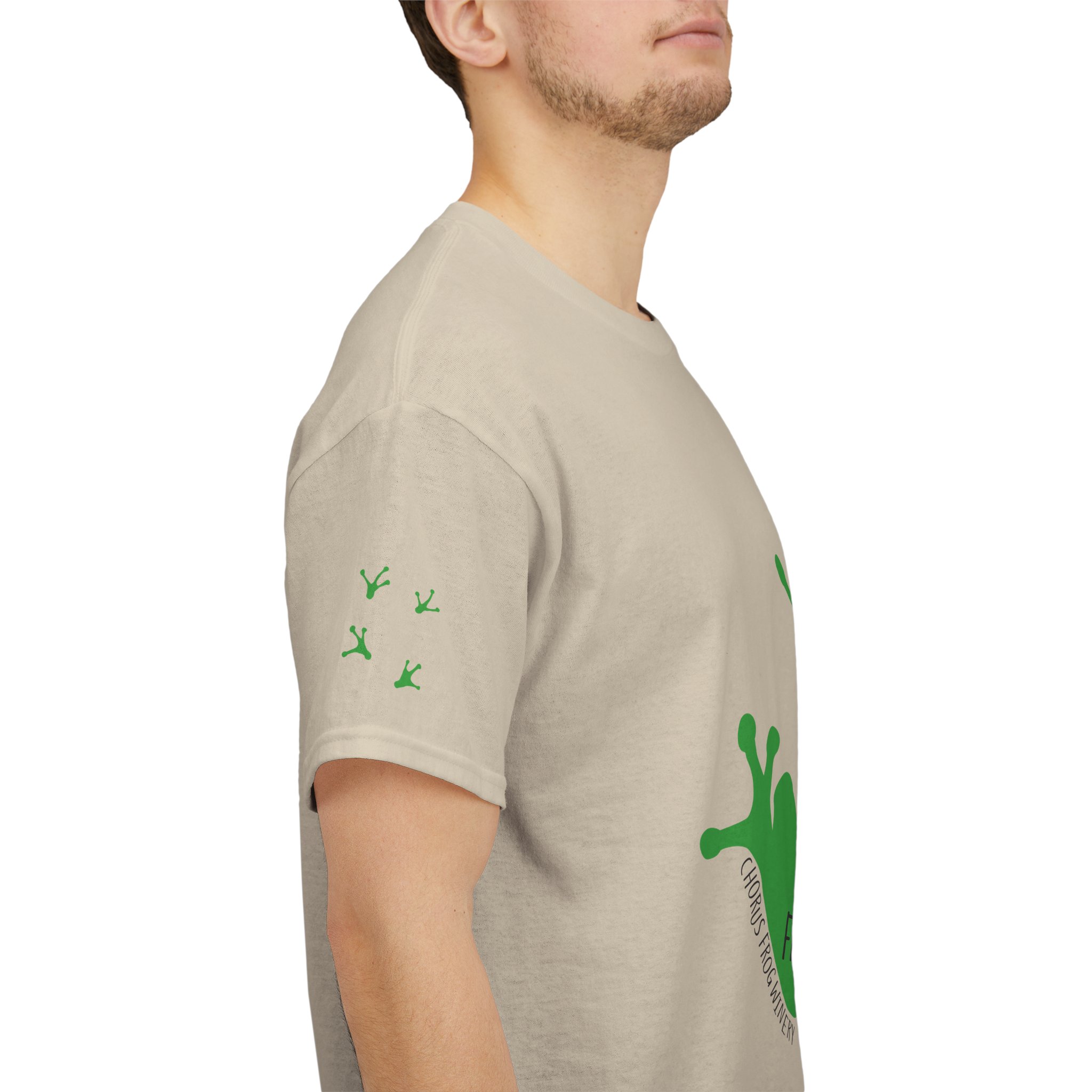 Drink Wine From Here T-Shirt | Vine Splash Graphic Tee - Image 11