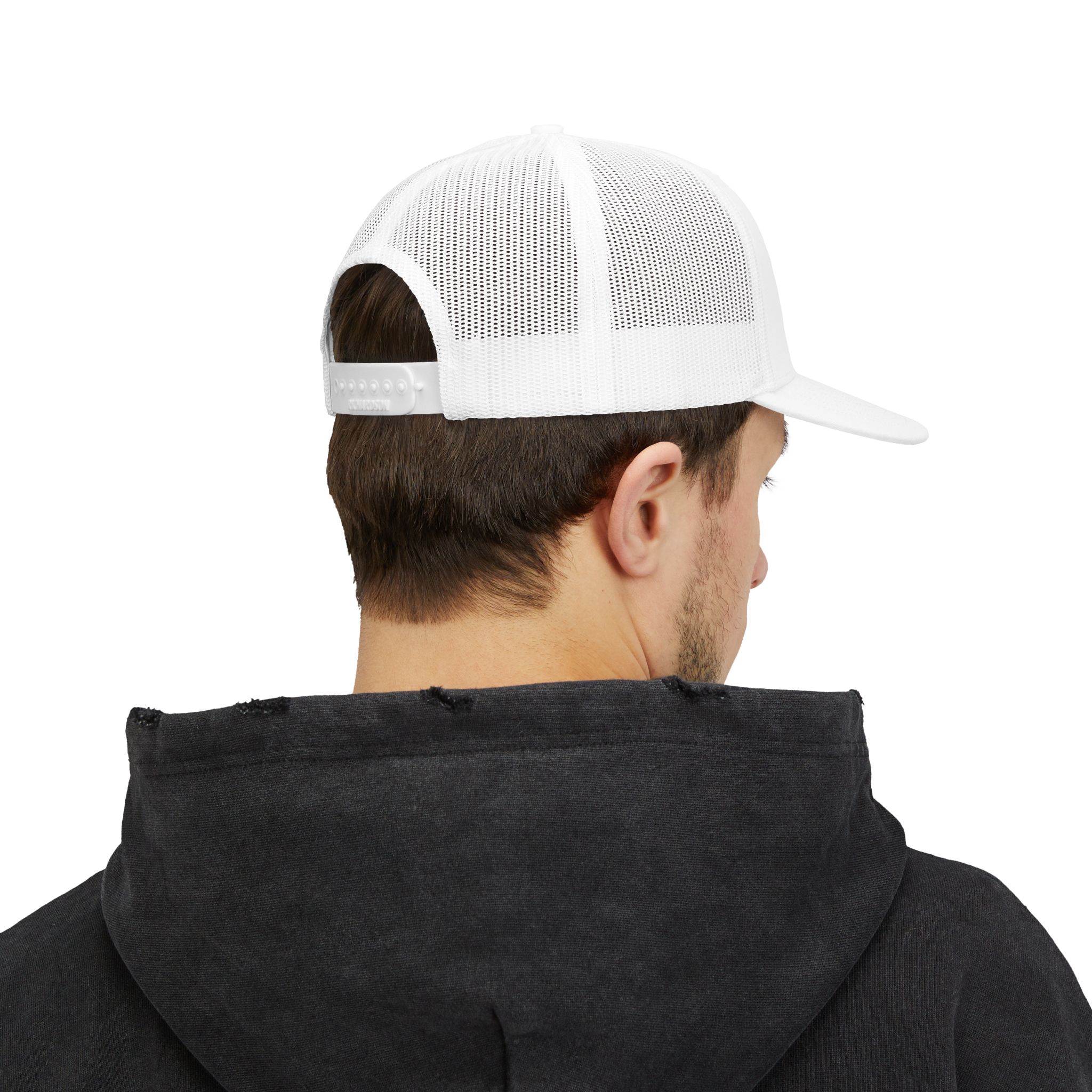 Montana Est. 1889 Trucker Cap — Vintage State Outline Snapback Hat - Image 4