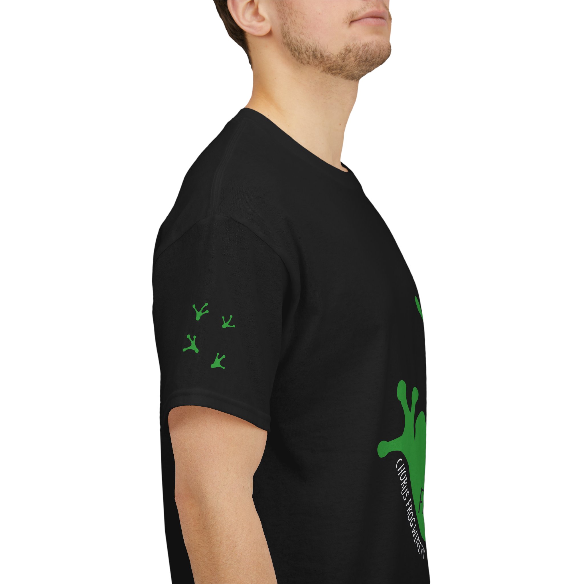 Drink Wine From Here T-Shirt | Vine Splash Graphic Tee - Image 23