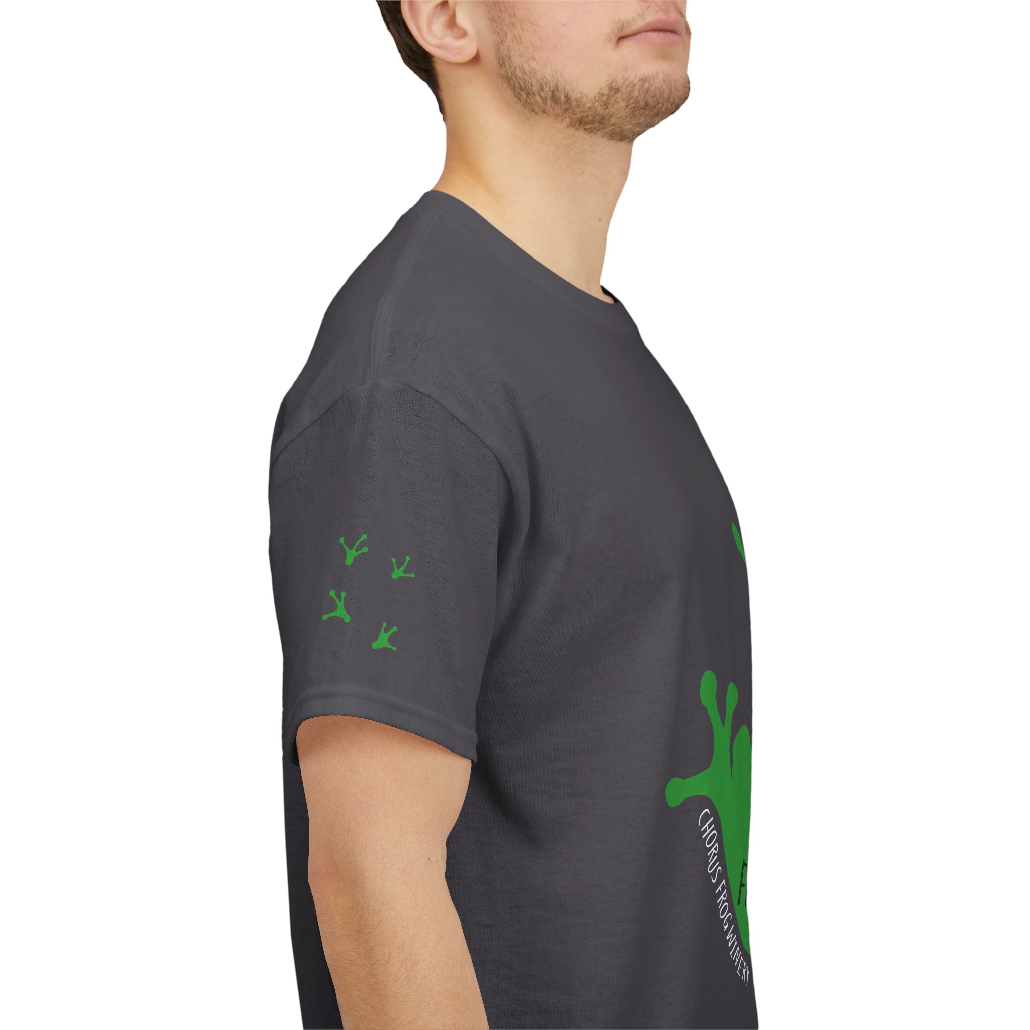 Drink Wine From Here T-Shirt | Vine Splash Graphic Tee - Image 20