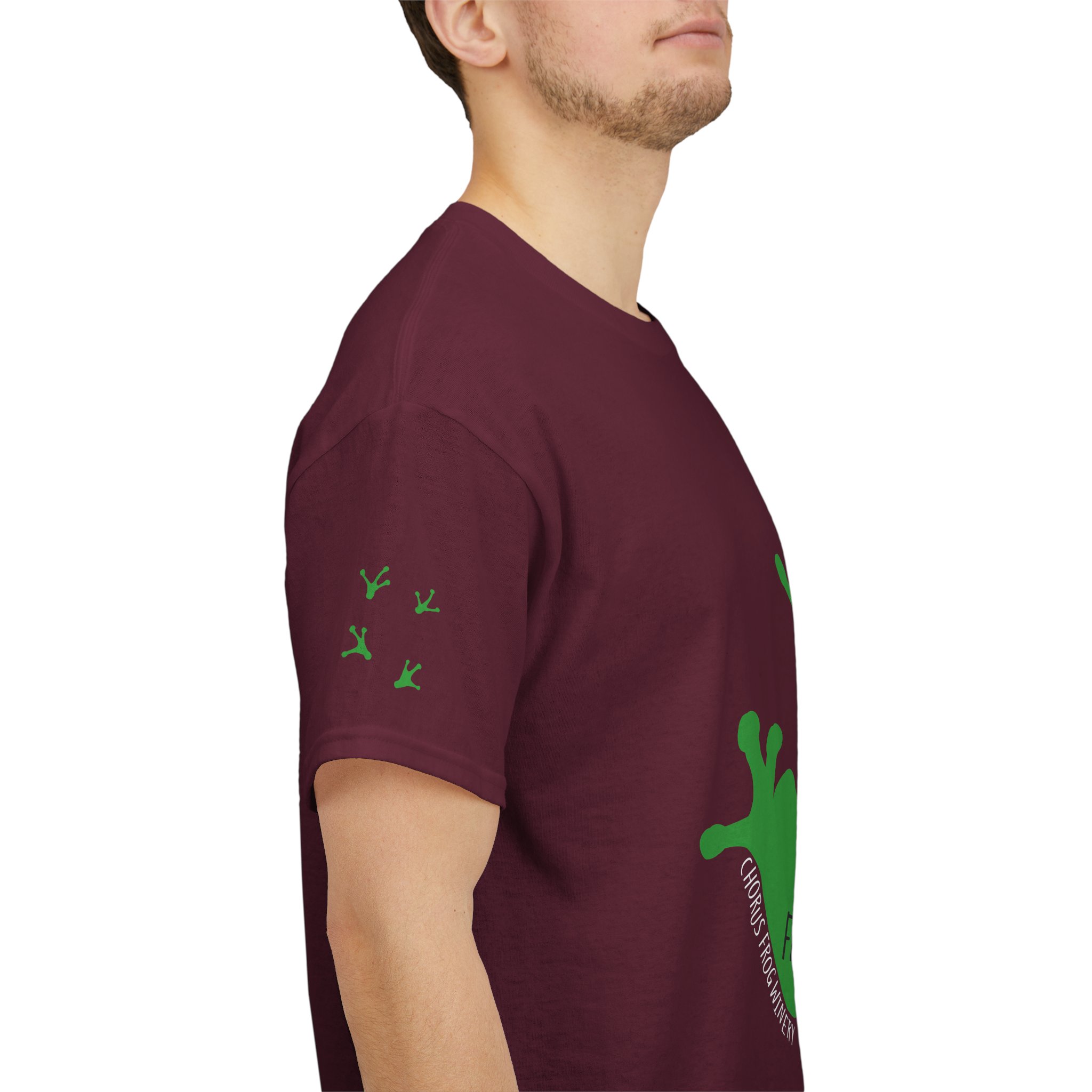Drink Wine From Here T-Shirt | Vine Splash Graphic Tee - Image 29