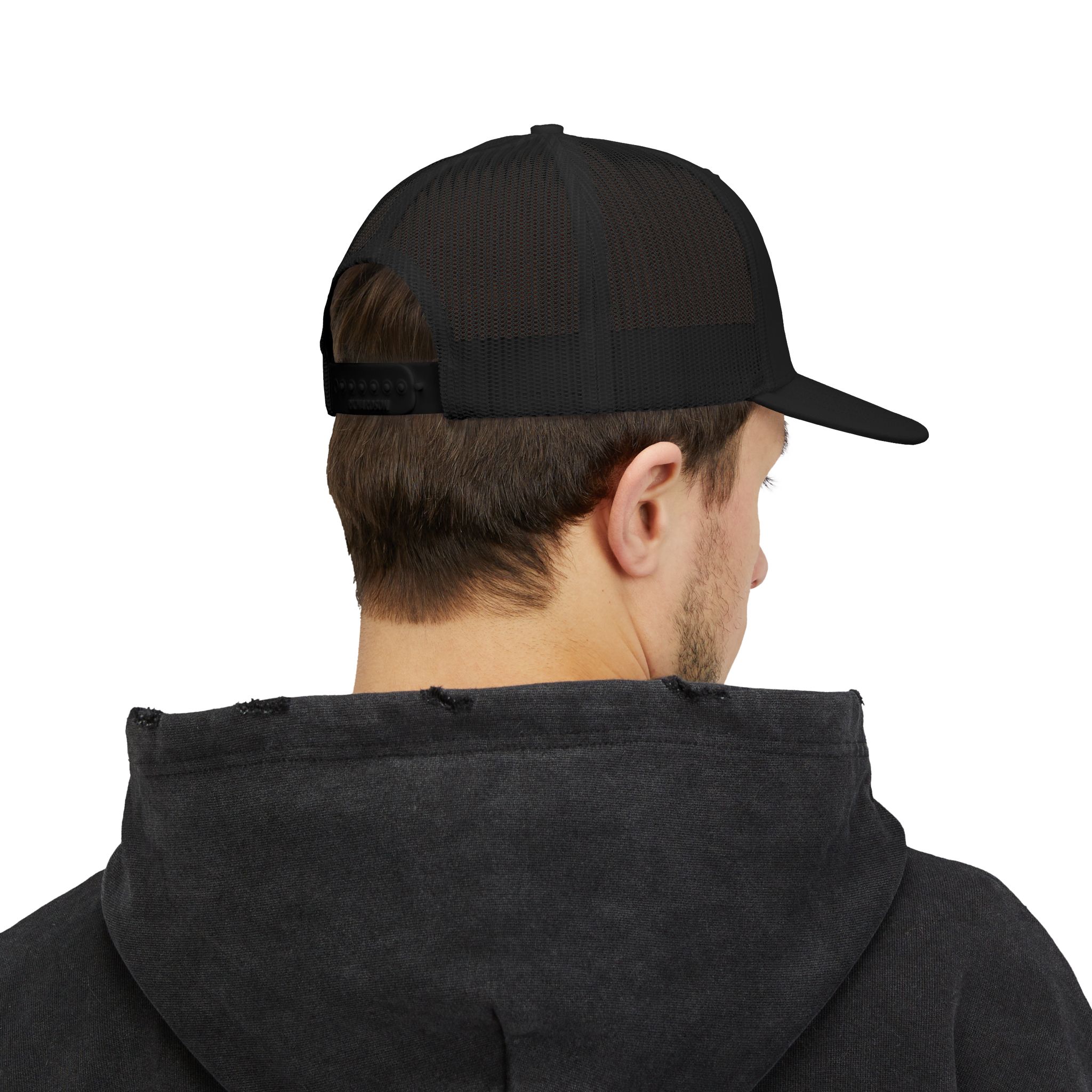 Montana Est. 1889 Trucker Cap — Vintage State Outline Snapback Hat - Image 16