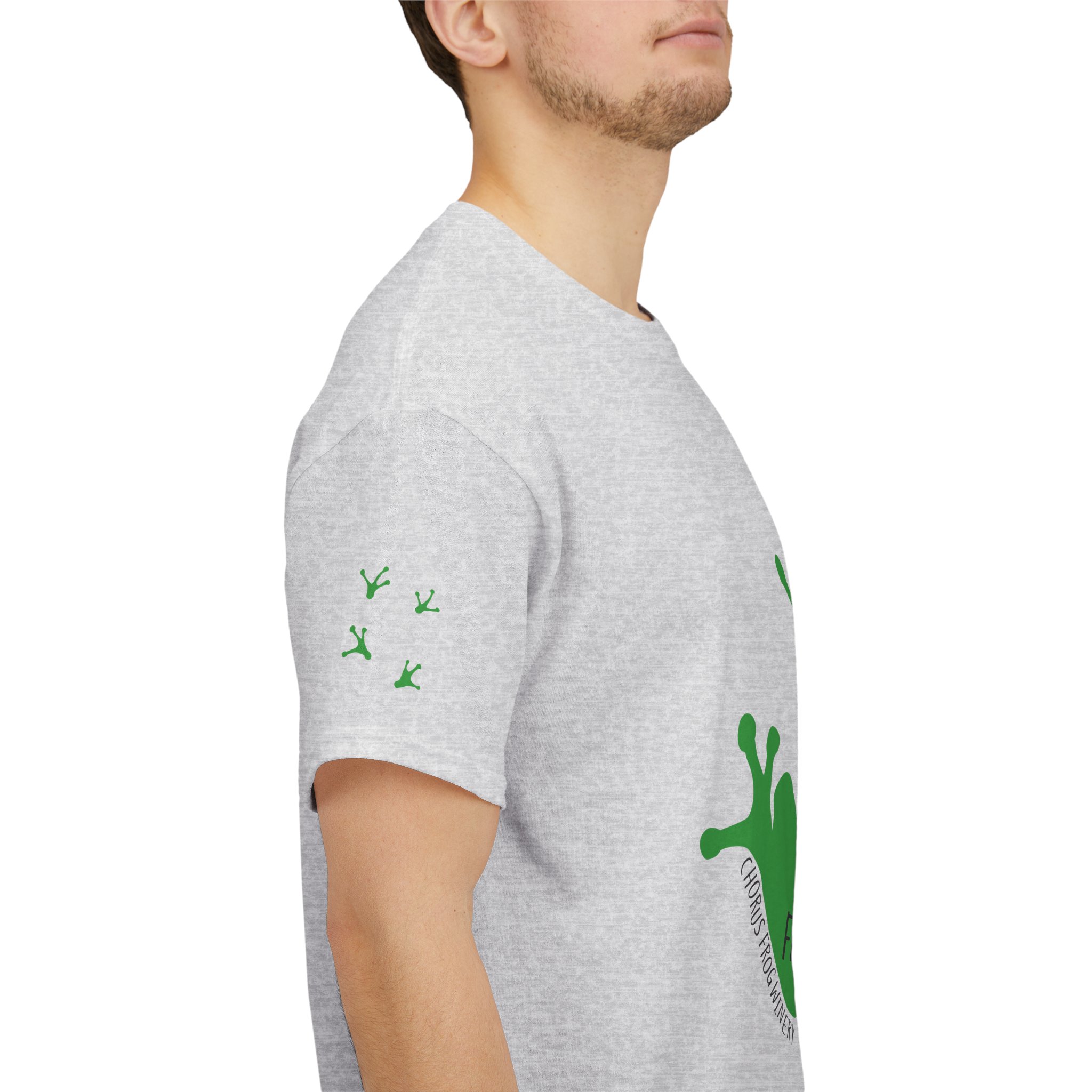 Drink Wine From Here T-Shirt | Vine Splash Graphic Tee - Image 8
