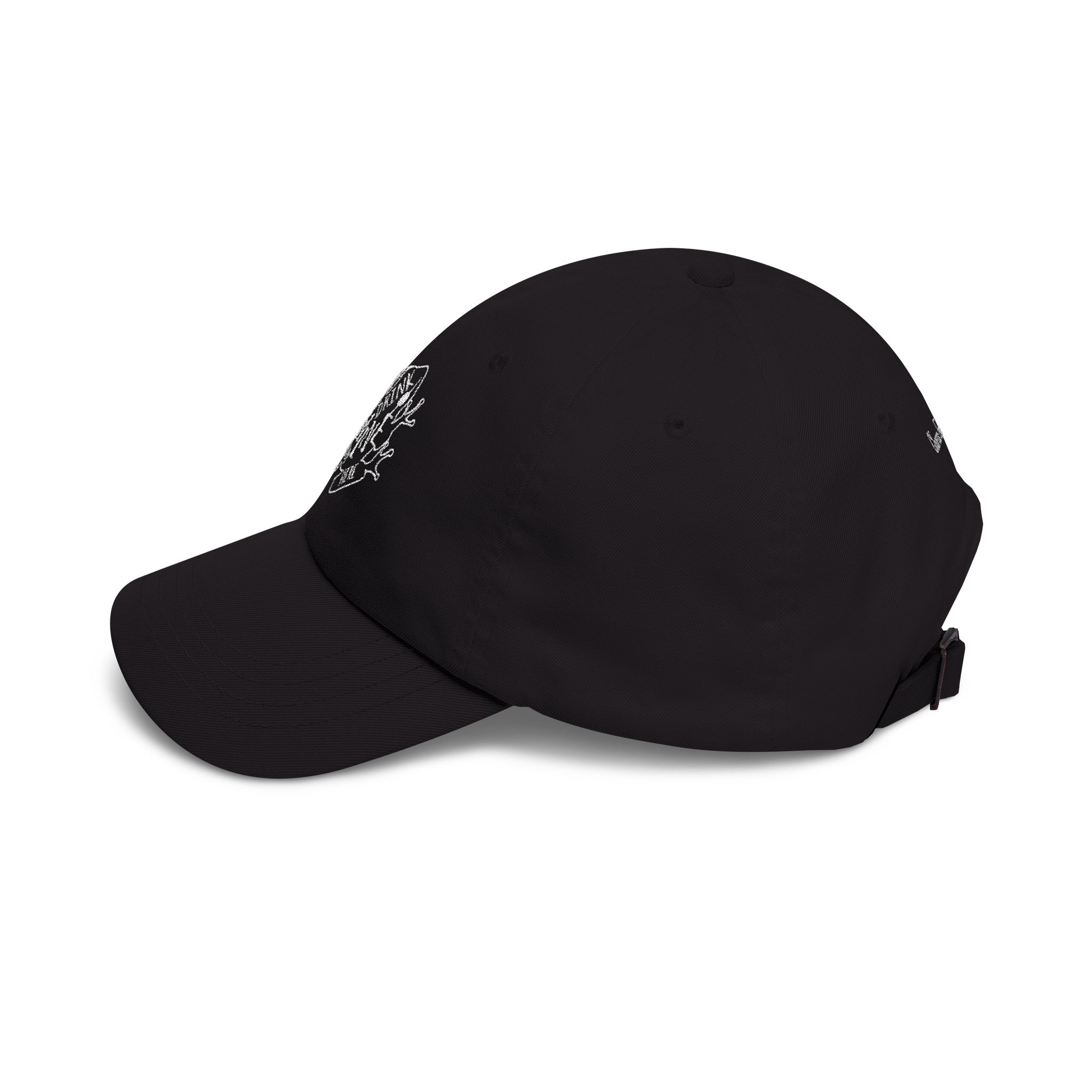 Dad Cap — Drink Wine From Here Chorus Frog Winery in Embroidery - Image 3
