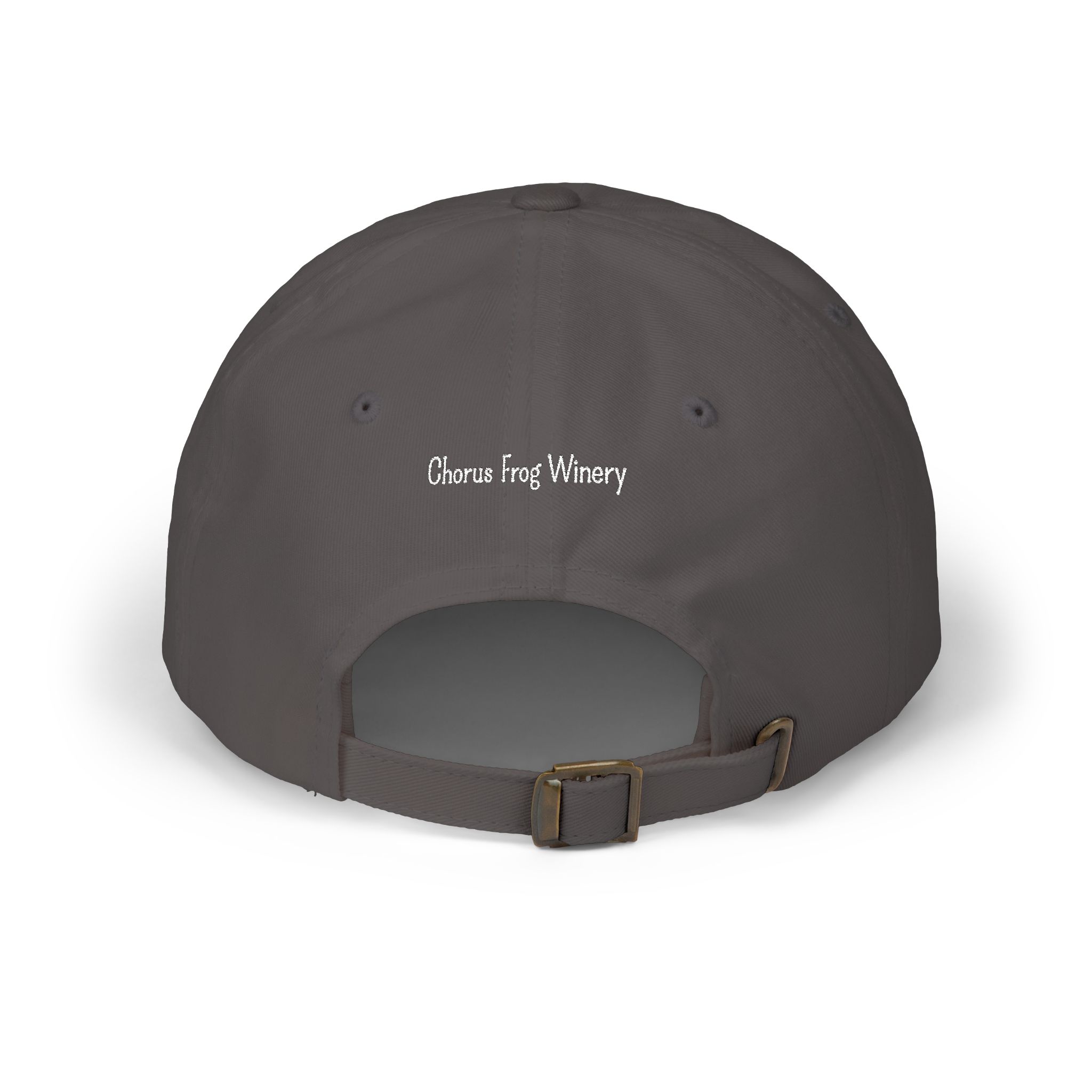 Dad Cap — Drink Wine From Here Chorus Frog Winery in Embroidery - Image 10