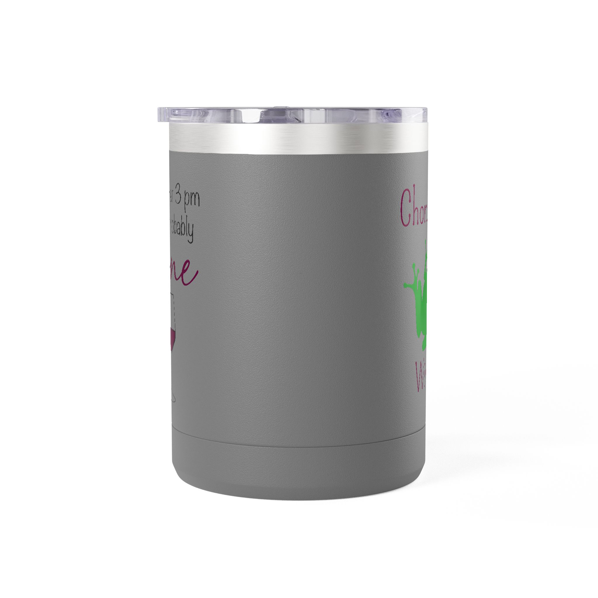 "If iIt's After 3 pm This is Probably Wine" 15oz Travel Mug Tumbler with Chorus Frog Winery Logo – Insulated Coffee & Tea Cup - Image 13
