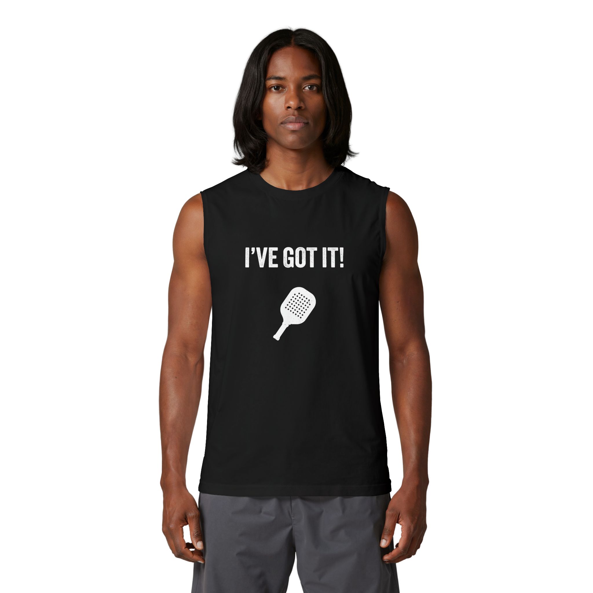 Pickleball Tank Top — “I’ve Got It!” Front / “Oops — Yours!” Back - Image 3