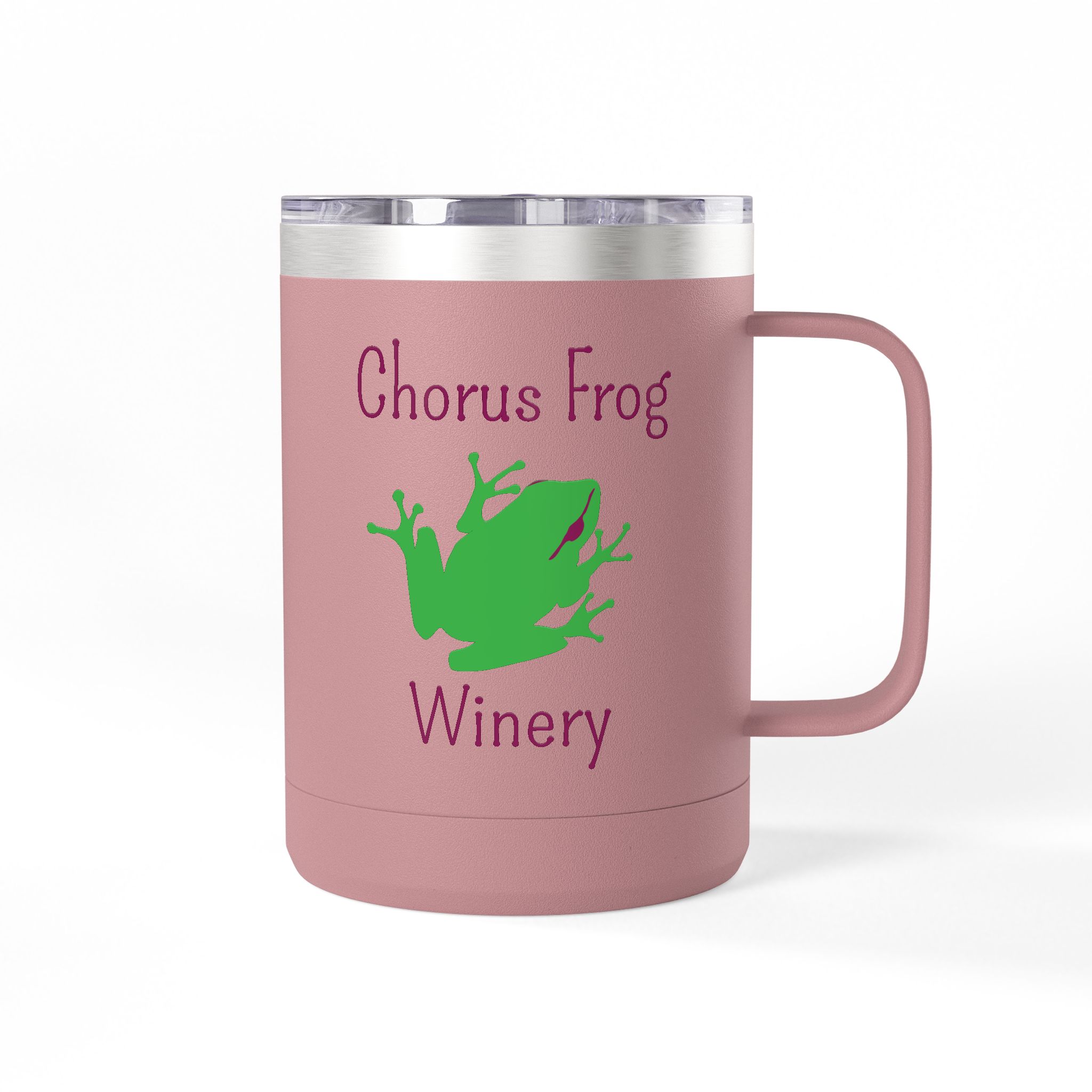 "If iIt's After 3 pm This is Probably Wine" 15oz Travel Mug Tumbler with Chorus Frog Winery Logo – Insulated Coffee & Tea Cup - Image 30