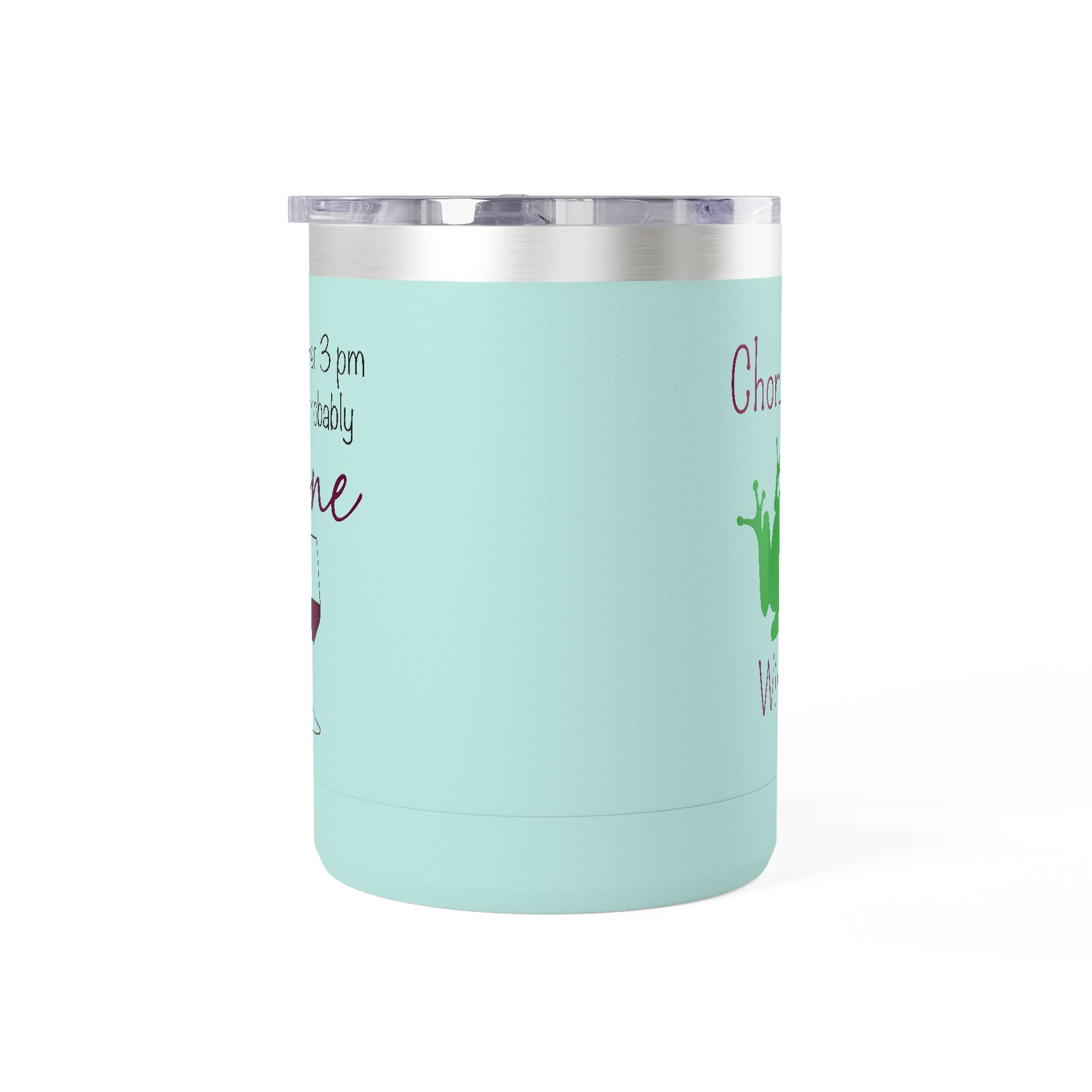 "If iIt's After 3 pm This is Probably Wine" 15oz Travel Mug Tumbler with Chorus Frog Winery Logo – Insulated Coffee & Tea Cup - Image 21
