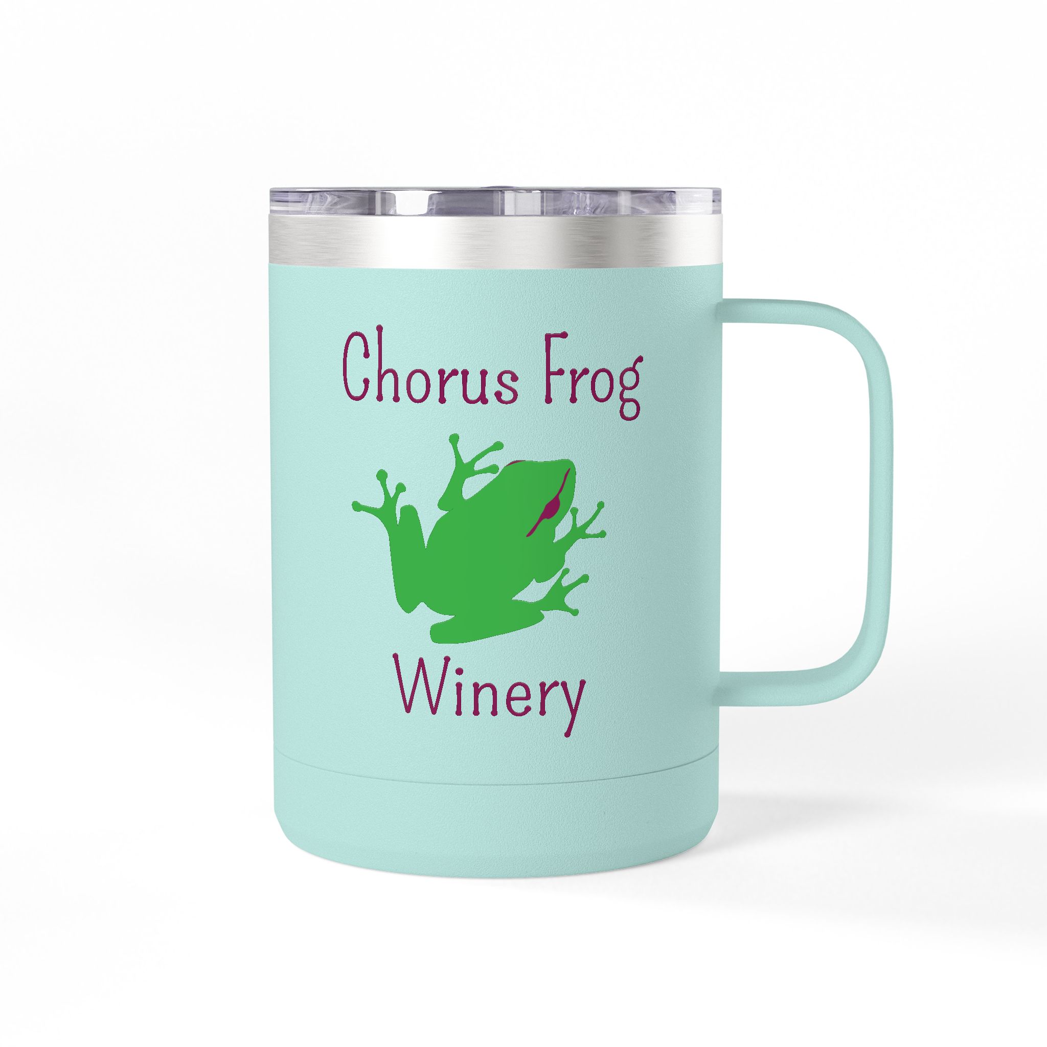 "If iIt's After 3 pm This is Probably Wine" 15oz Travel Mug Tumbler with Chorus Frog Winery Logo – Insulated Coffee & Tea Cup - Image 22