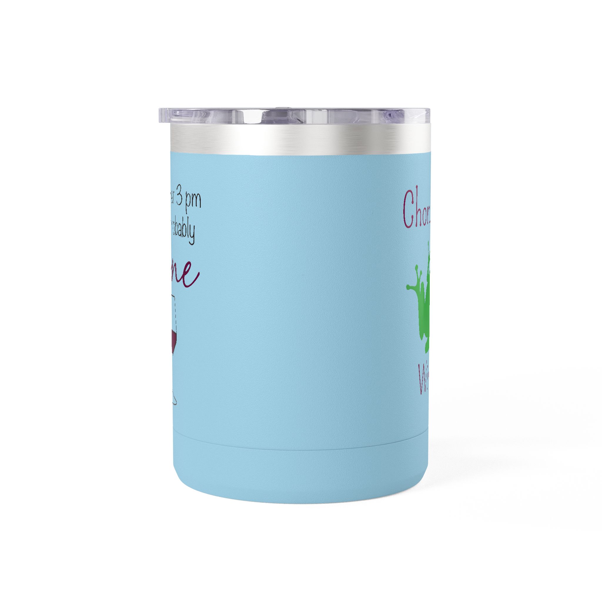 "If iIt's After 3 pm This is Probably Wine" 15oz Travel Mug Tumbler with Chorus Frog Winery Logo – Insulated Coffee & Tea Cup - Image 17