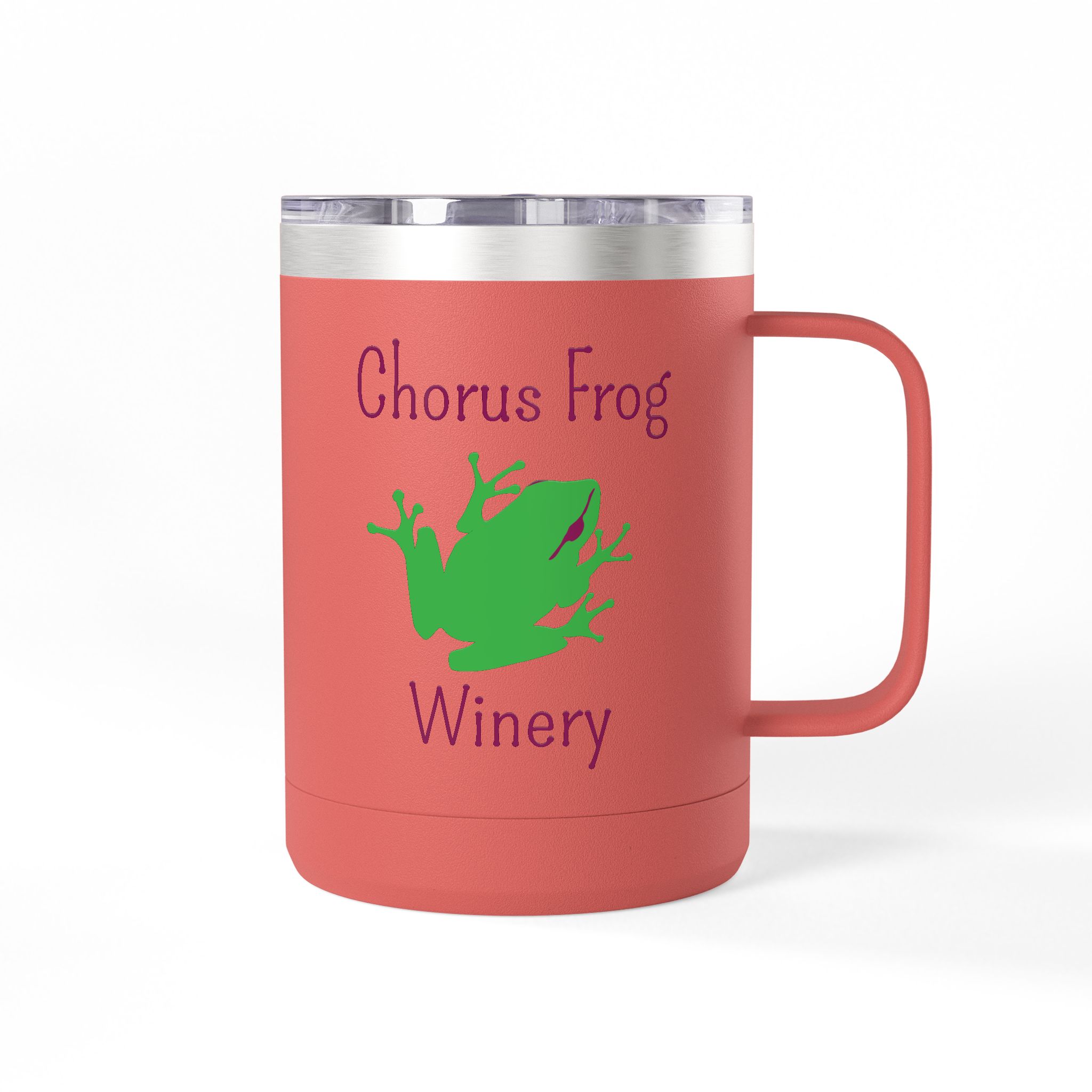 "If iIt's After 3 pm This is Probably Wine" 15oz Travel Mug Tumbler with Chorus Frog Winery Logo – Insulated Coffee & Tea Cup - Image 6