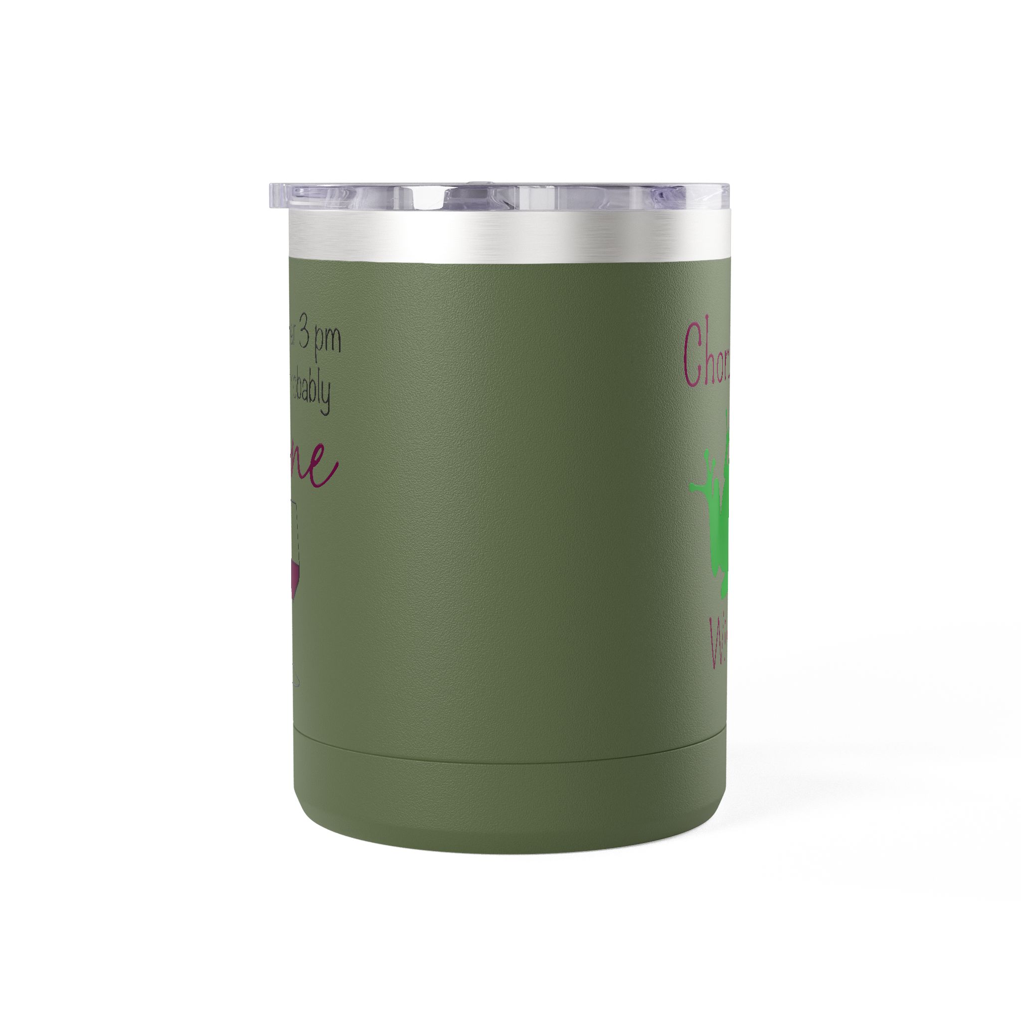 "If iIt's After 3 pm This is Probably Wine" 15oz Travel Mug Tumbler with Chorus Frog Winery Logo – Insulated Coffee & Tea Cup - Image 9