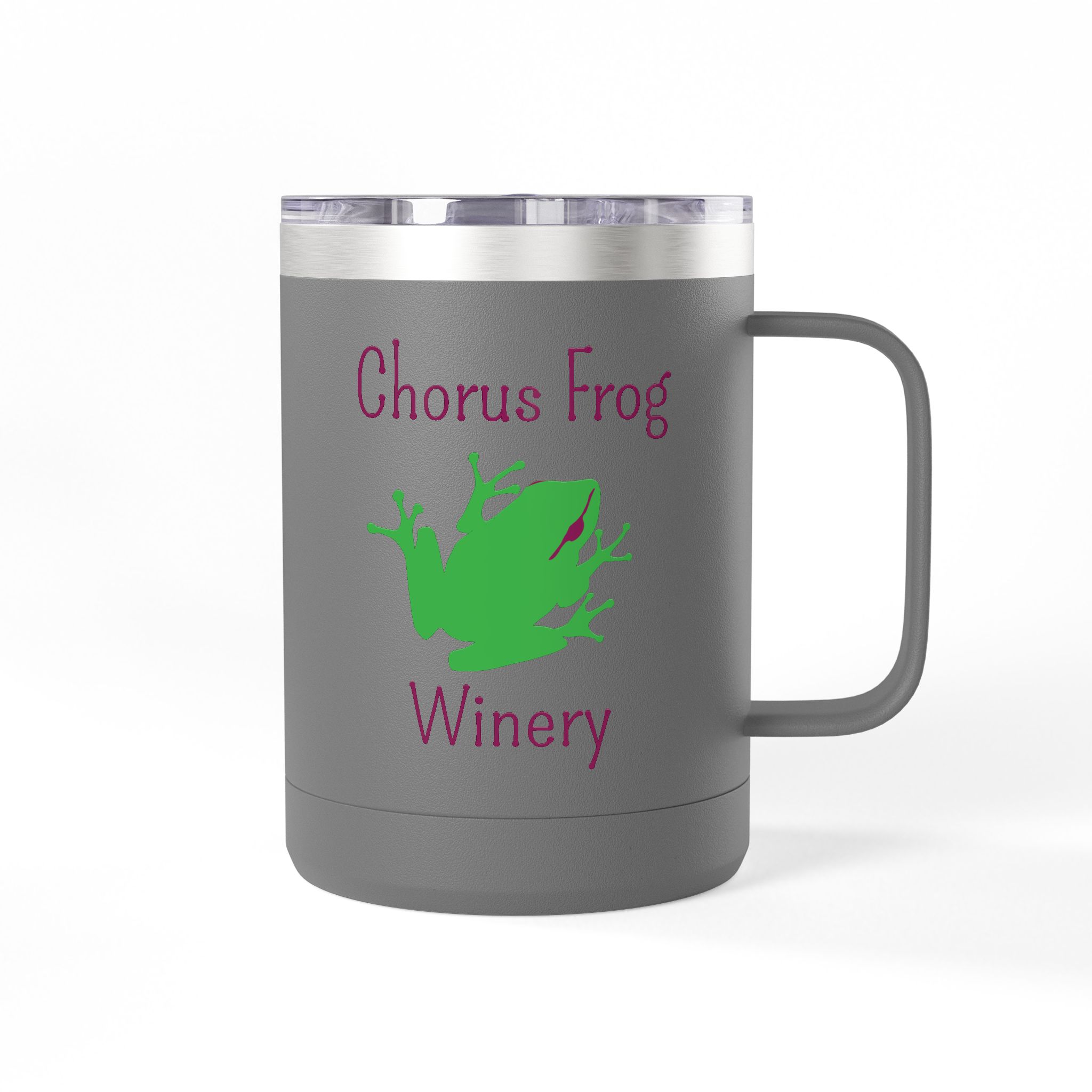"If iIt's After 3 pm This is Probably Wine" 15oz Travel Mug Tumbler with Chorus Frog Winery Logo – Insulated Coffee & Tea Cup - Image 14