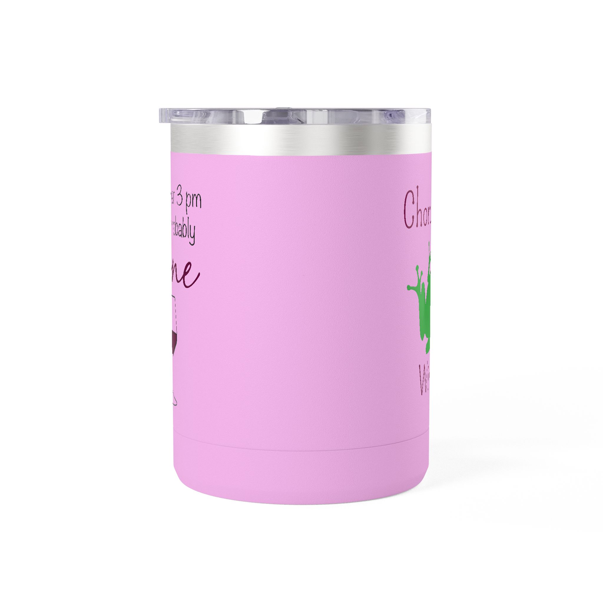 "If iIt's After 3 pm This is Probably Wine" 15oz Travel Mug Tumbler with Chorus Frog Winery Logo – Insulated Coffee & Tea Cup - Image 25