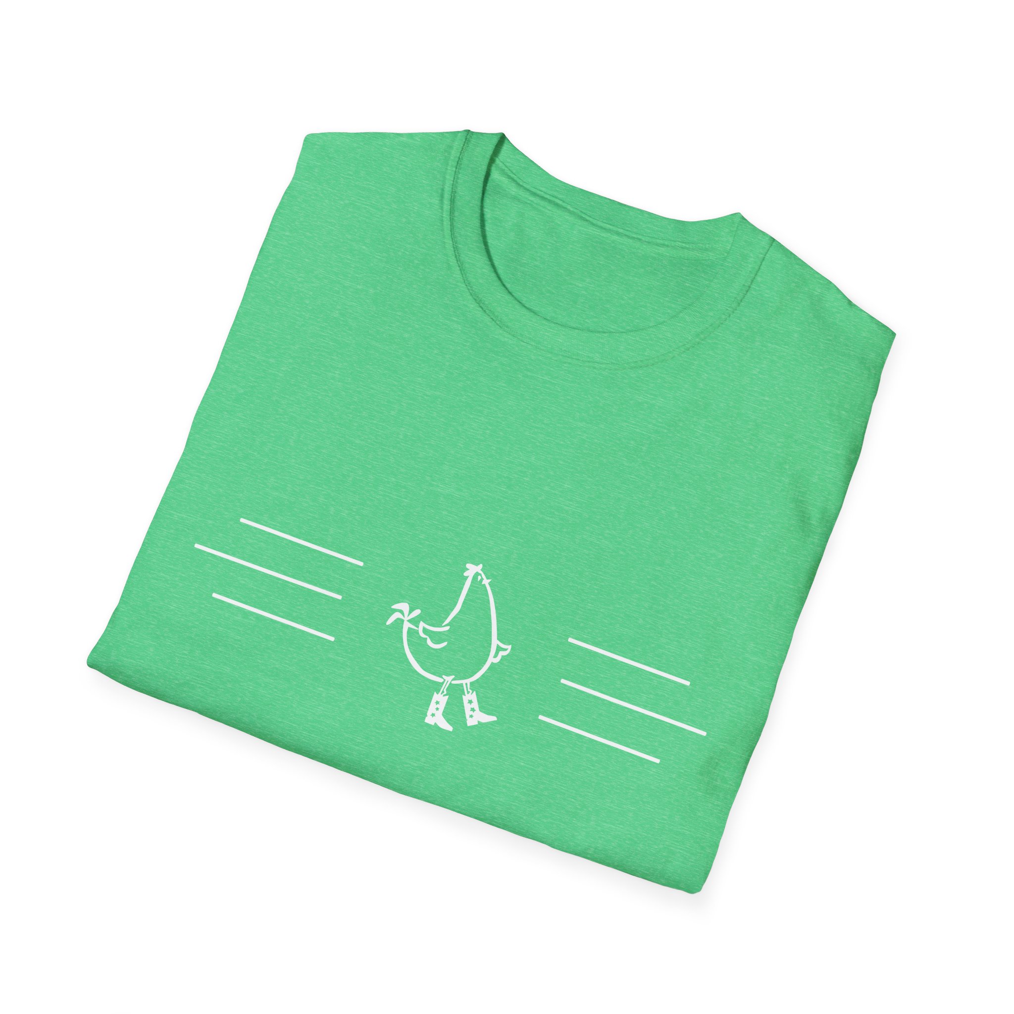 Dancing Chicken T-Shirt | Cowboy Chicken Dance Graphic Shirt - Image 30