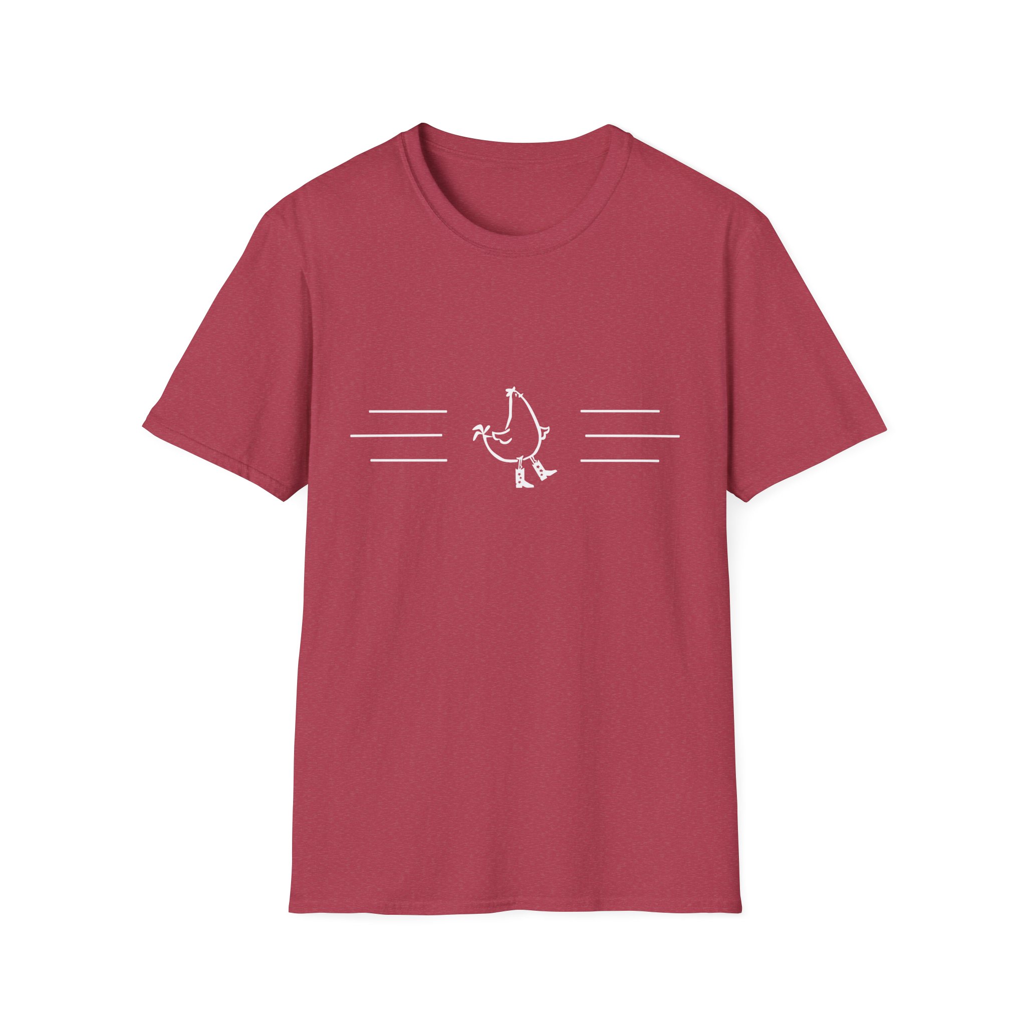 Dancing Chicken T-Shirt | Cowboy Chicken Dance Graphic Shirt - Image 136