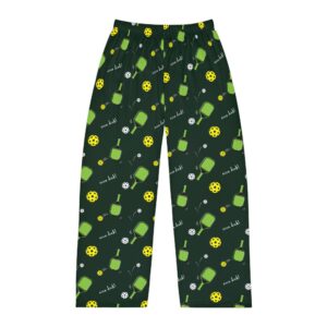 Men’s Pickleball Paddle Pattern Pajama Pants