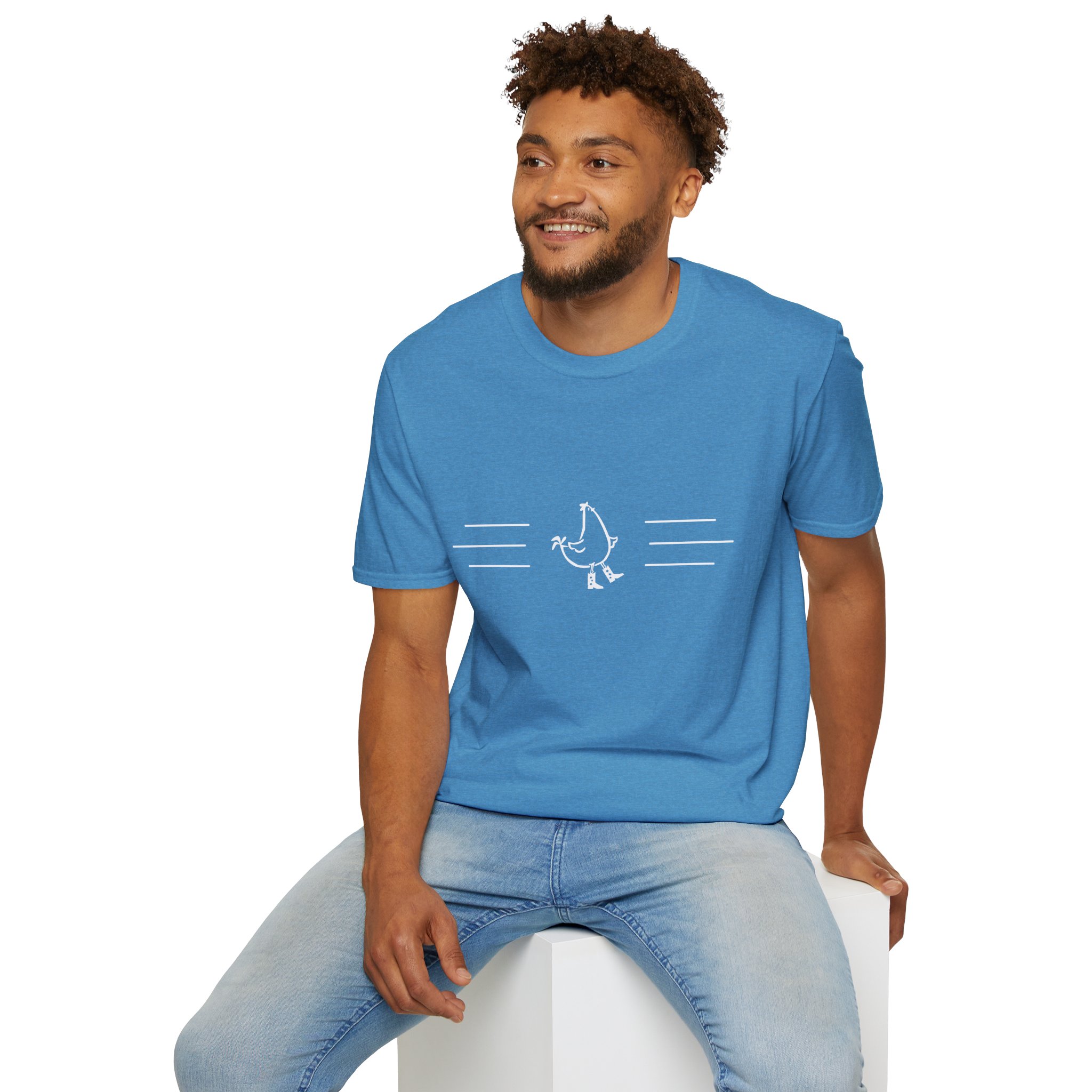 Dancing Chicken T-Shirt | Cowboy Chicken Dance Graphic Shirt - Image 53