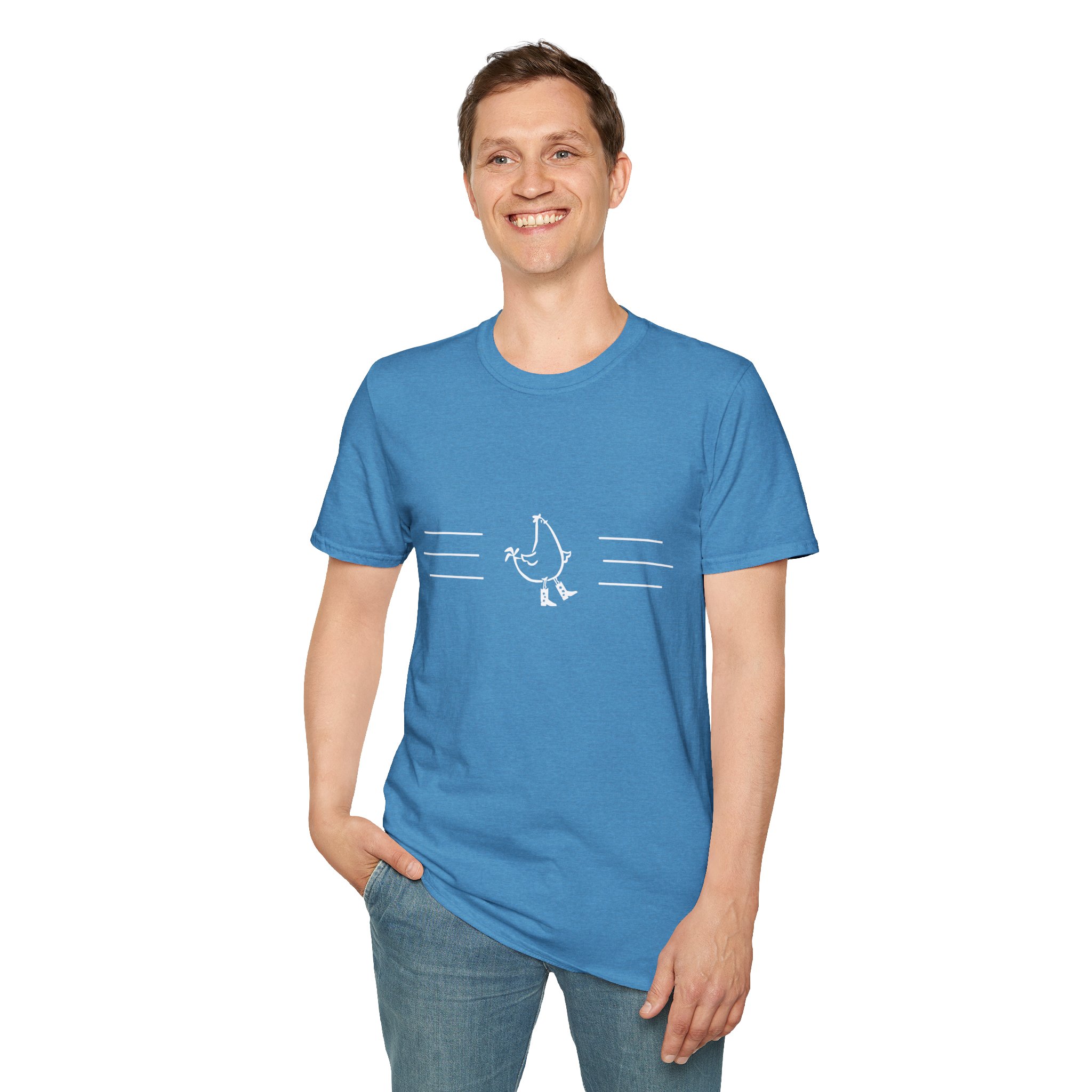 Dancing Chicken T-Shirt | Cowboy Chicken Dance Graphic Shirt - Image 50