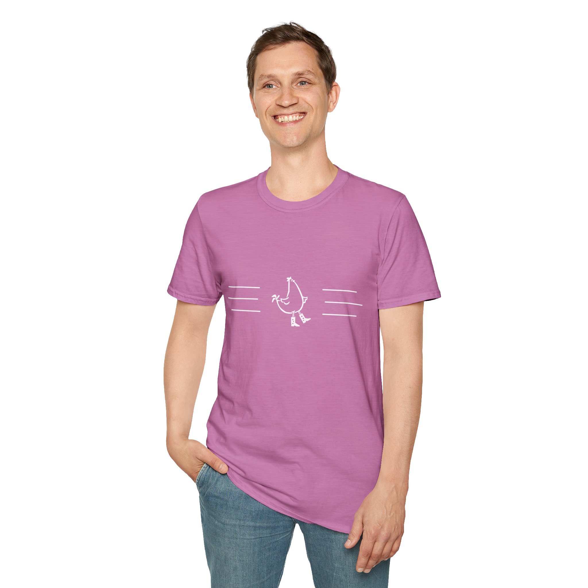Dancing Chicken T-Shirt | Cowboy Chicken Dance Graphic Shirt - Image 113