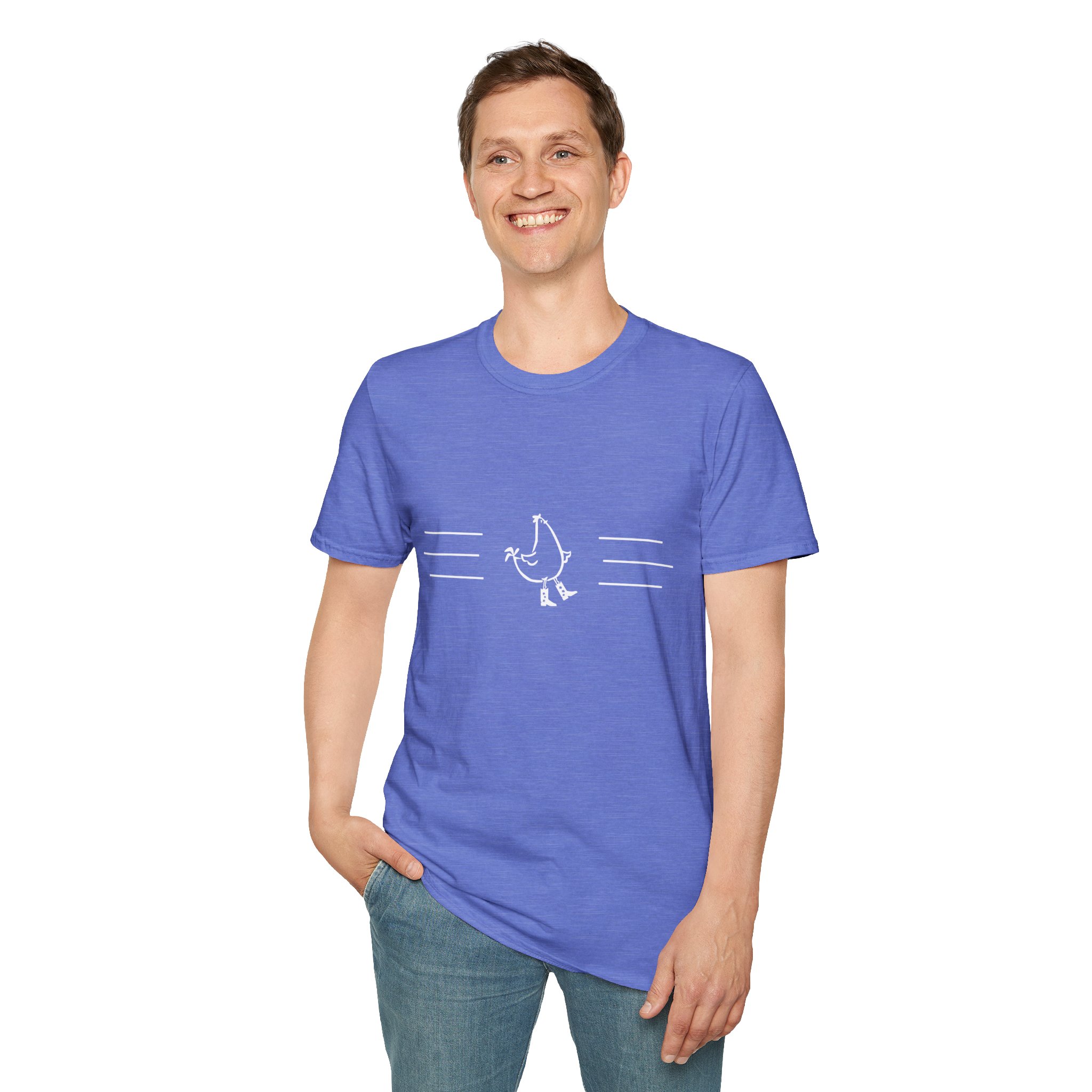 Dancing Chicken T-Shirt | Cowboy Chicken Dance Graphic Shirt - Image 68